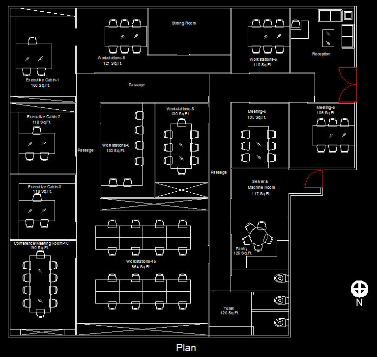 Serviced office floor plans in Hong Kong with address